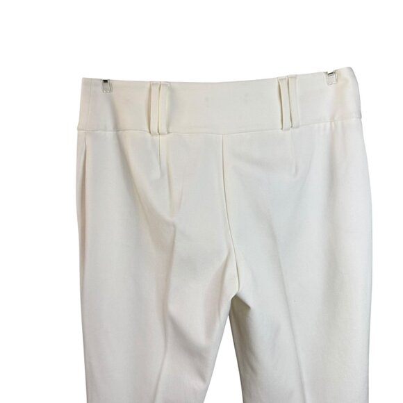 INC International Concepts Women’s Dress Pants Size 6 off white Straight Leg - Picture 2 of 9